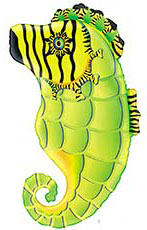 Шар Конек морской 85см