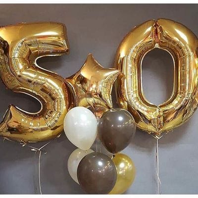 Композиция шаров с цифрой №072 Композиция шаров с цифрой №072