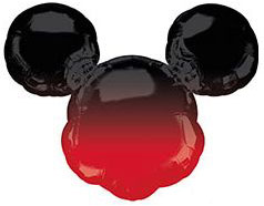 Шар Микки Маус Омбре (голова) 65см