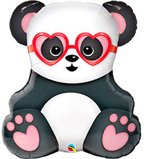 Шар Панда Любовь 70см