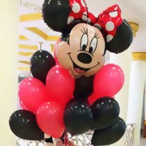 Сет шаров в цветах Минни