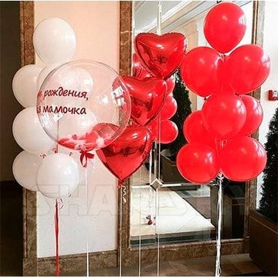 Композиция шаров с цифрой №083 Композиция шаров с цифрой №083