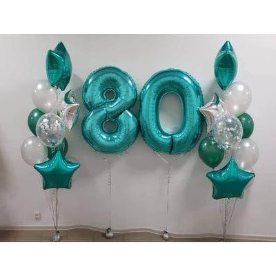 Композиция шаров с цифрой №151 Композиция шаров с цифрой №151