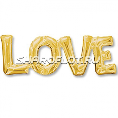 Шар Надпись LOVE 60см