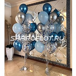 Фонтан из шаров №60