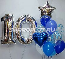 Шары на 10 лет №1