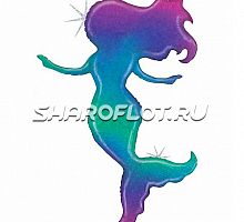 Шар Русалка блеск 125см