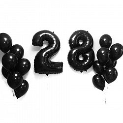 Букет «Черный на черном»