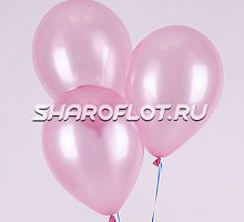 Шар Розовый металлик 30см