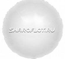 Шар Круг Белый 40см