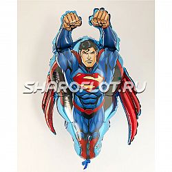 Шар Супермен в полете 80см