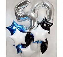 Композиция шаров с цифрой №090