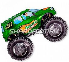 Шарик Машина Бигфут Зеленый 75 см