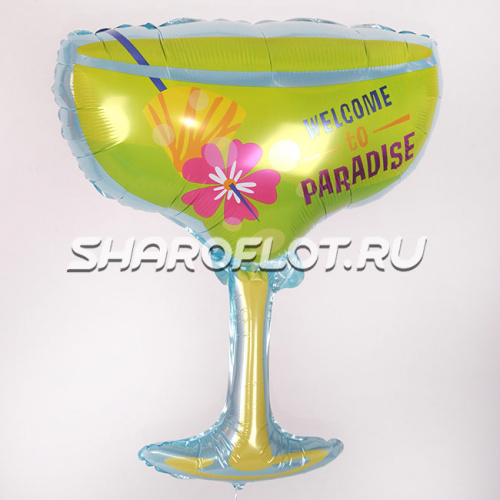 Шар Бокал с Коктейлем 60см
