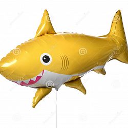 Шар Акула Желтая 70см