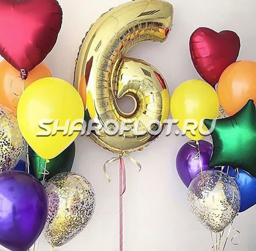 шары на 6 лет №18