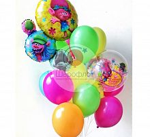 Букет «Клевые Тролли»