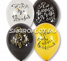 Шары Ты моя вселенная, 30см