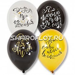 Шары Ты моя вселенная, 30см