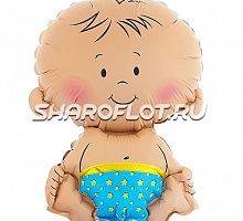 Шар Малыш пупсик 60см