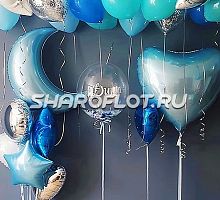 Сет шаров на выписку из роддома мальчику