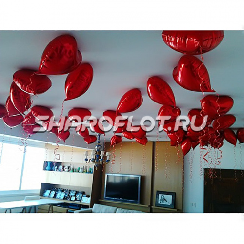 Шарики красные 30см