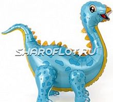 Ходячий шар Стегозавр (голубой)