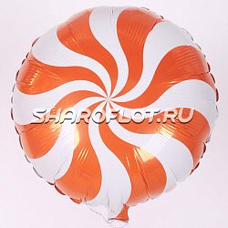 Круг Оранжевый Конфетка 40см