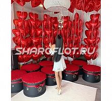 175 сердец любимой девушке