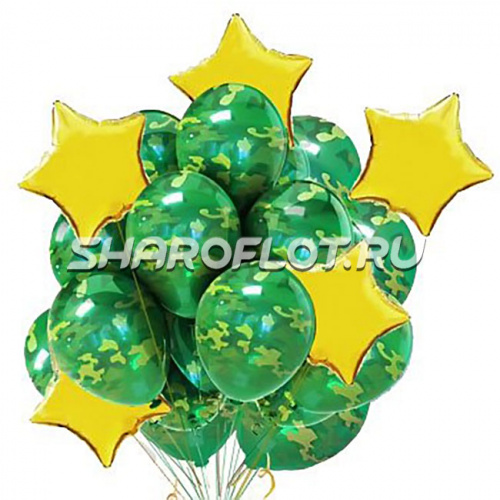 Букет шаров «Старший Сержант»