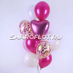 Фонтан цвета вишни