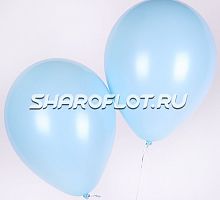 Шар Голубой пастель 30см