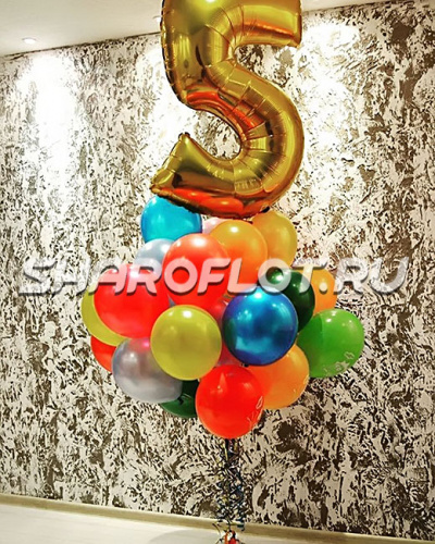 Шары на 5 лет №17