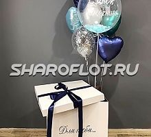 Коробка сюрприз шары