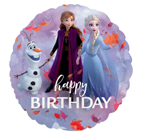 Шар Круг Холодное Серцде 40см