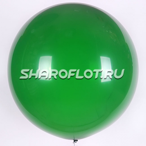 Большой шар Темно-зеленый кристалл 80см