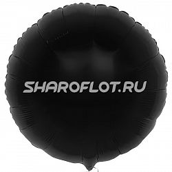 Шар Круг Черный 40см