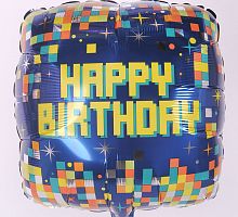 Подушка Happy Birthday 40см