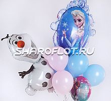 Букет шаров с Олафом