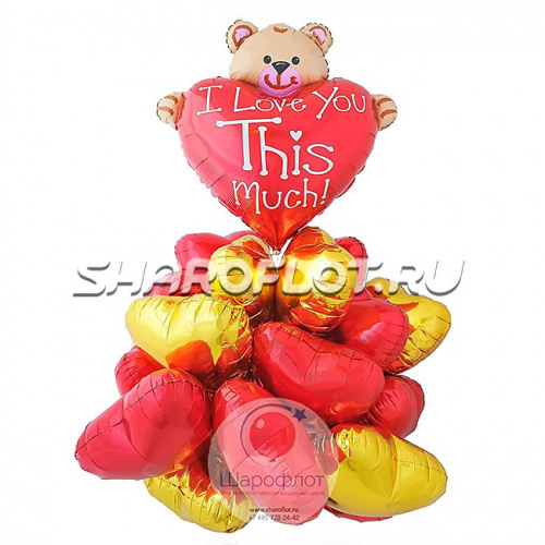 Букет «Огненная страсть»