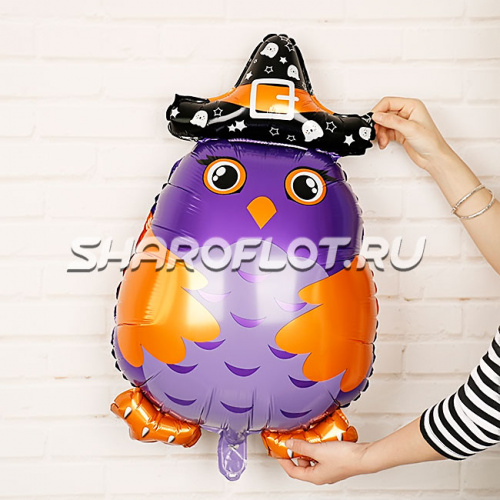 Фигурный шар «Сова-волшебница» (76 см)