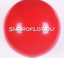 Большой шар Красный пастель 80см