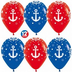 Шары Якорь, 30см