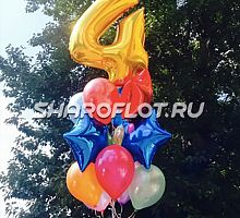 Звездный букет именинника