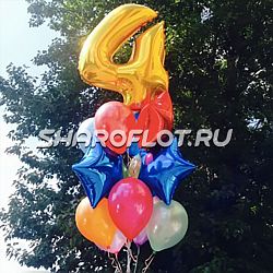 Звездный букет именинника