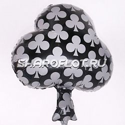 Шар Трефы 50см