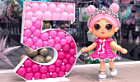 Аэромозайка из шаров