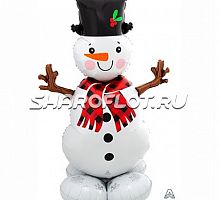 Ходячий шар Снеговик  145см