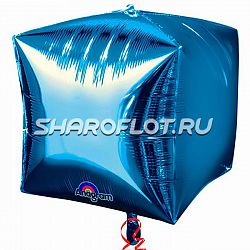 Шар Куб Синий 41см