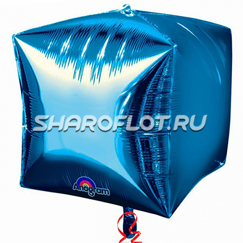Шар Куб Синий 41см